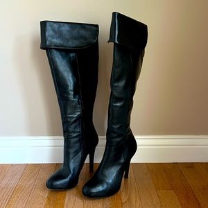 Jessica Simpson over knee Audrey boots, size 8